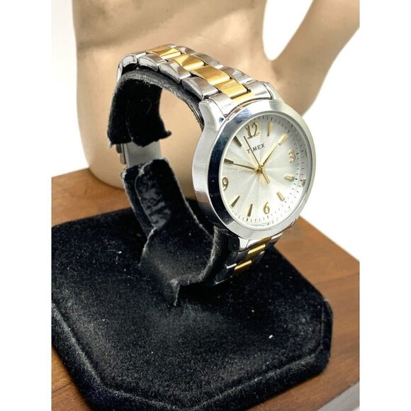 Timex Women's Watch TW2V35900 Quartz Silver Dial Two Tone Stainless Stee… - Picture 13 of 13
